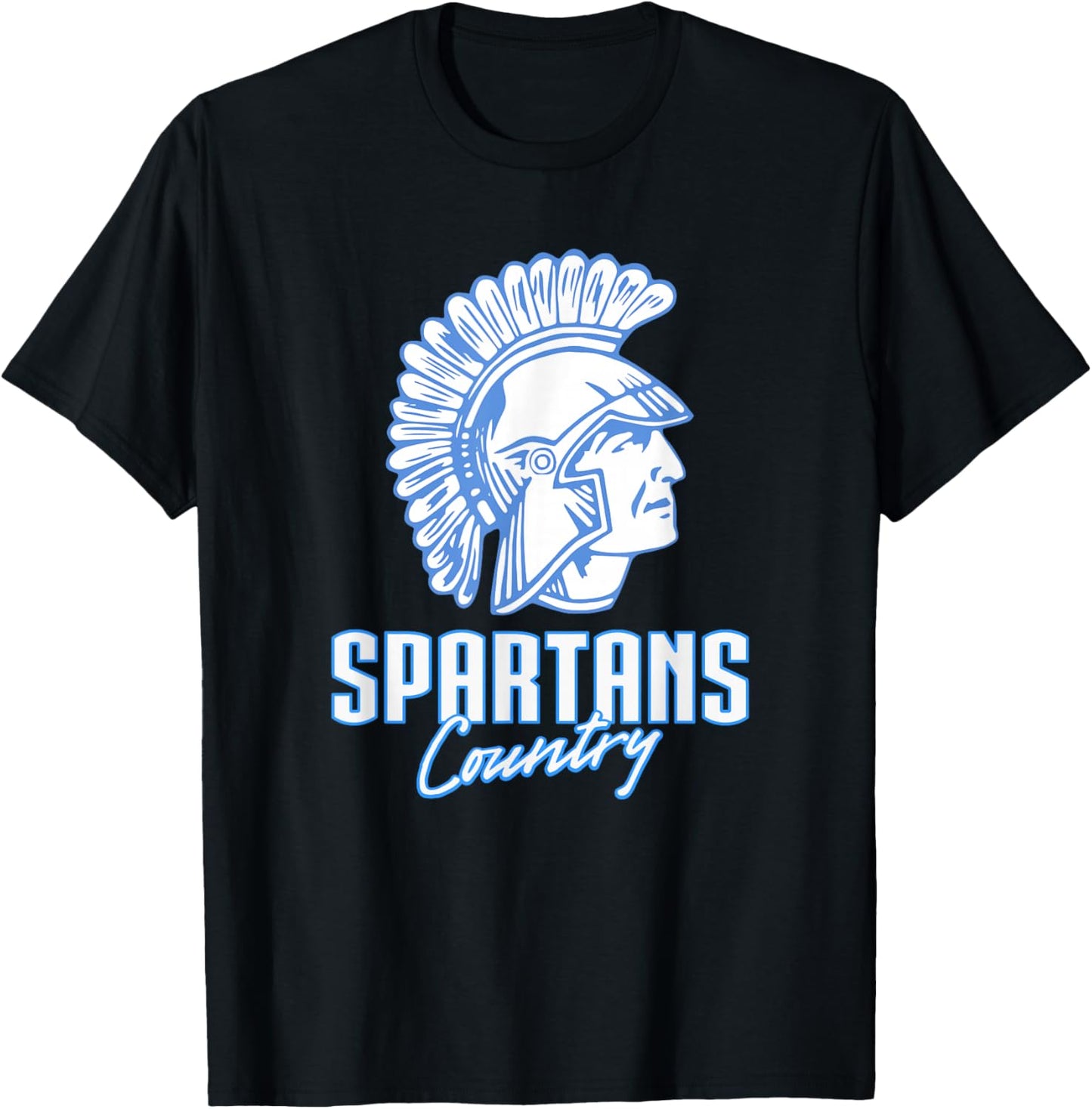 Lake Forest Spartans Logo Country HS T-Shirt - T-Shirt | Black