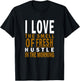 Brown Color Fresh Hustle Brown Graphic T-Shirt - T-Shirt | Black