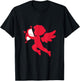 Bow Cupid T-Shirt - T-Shirt | Black
