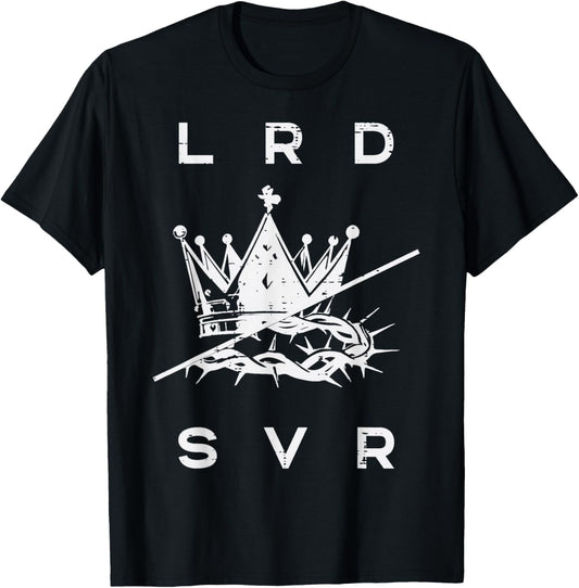 Christian Jesus Lord Saviour Religious Bible Women Men Kids T-Shirt - T-Shirt | Black