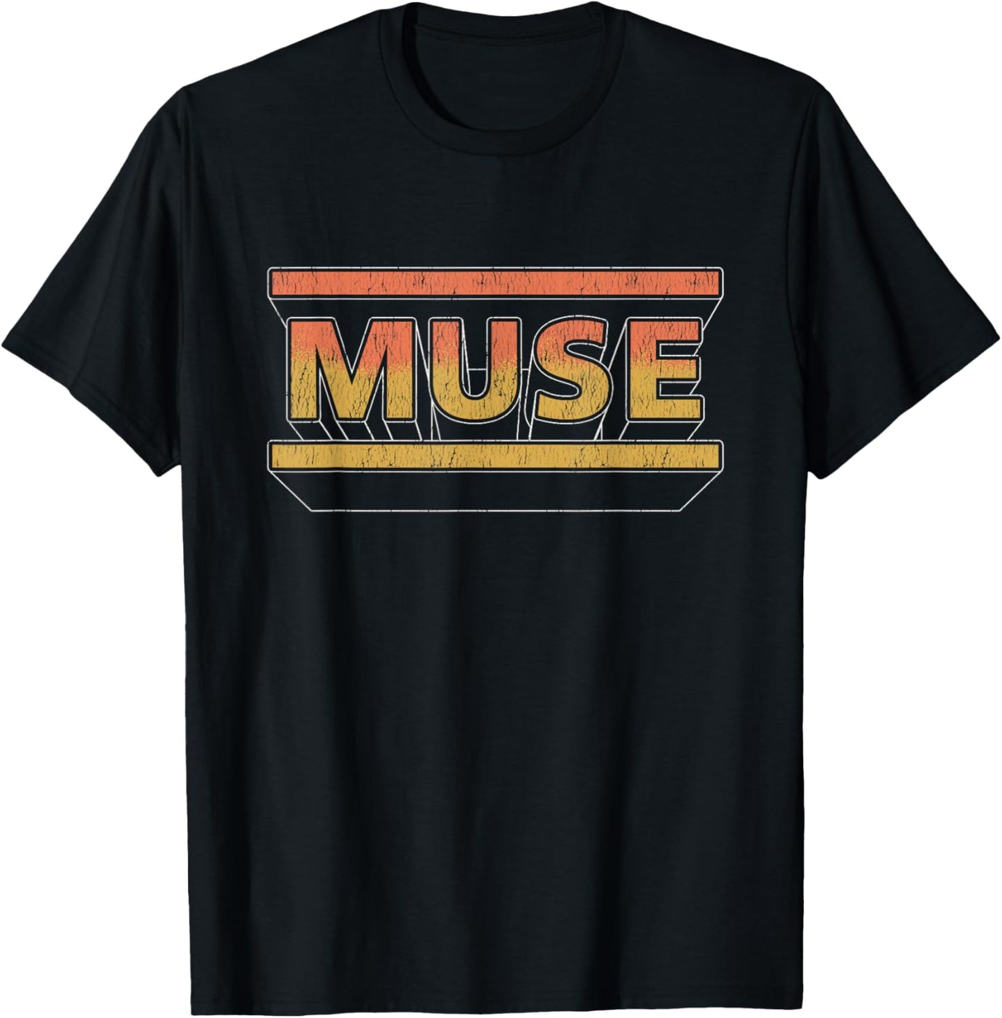 Muse 3D Logo T-Shirt - T-Shirt | Black