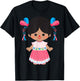 Mexican Doll Maria Mazahua Otomi Lele Traditional Handmade T-Shirt - T-Shirt | Black