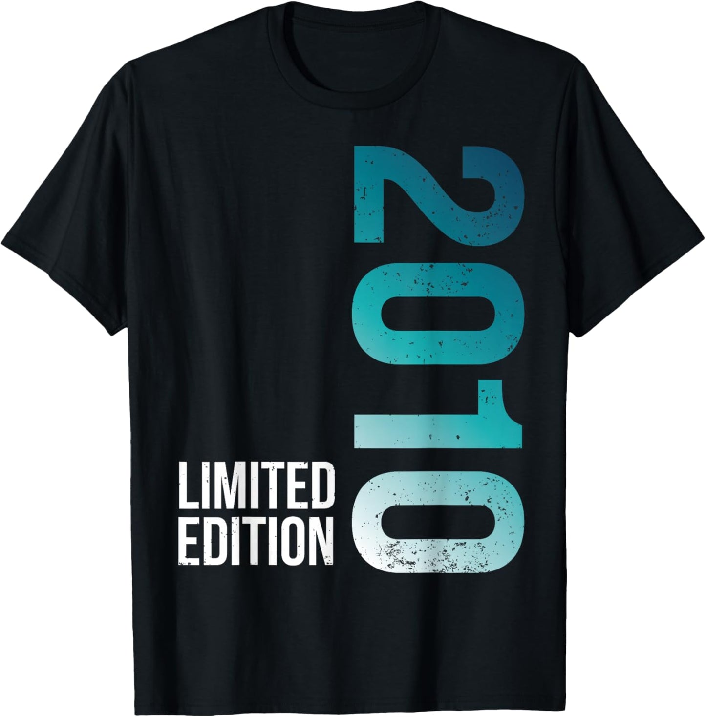 16th Birthday Boy Decoration 2010 16th Birthday T-Shirt - T-Shirt | Black