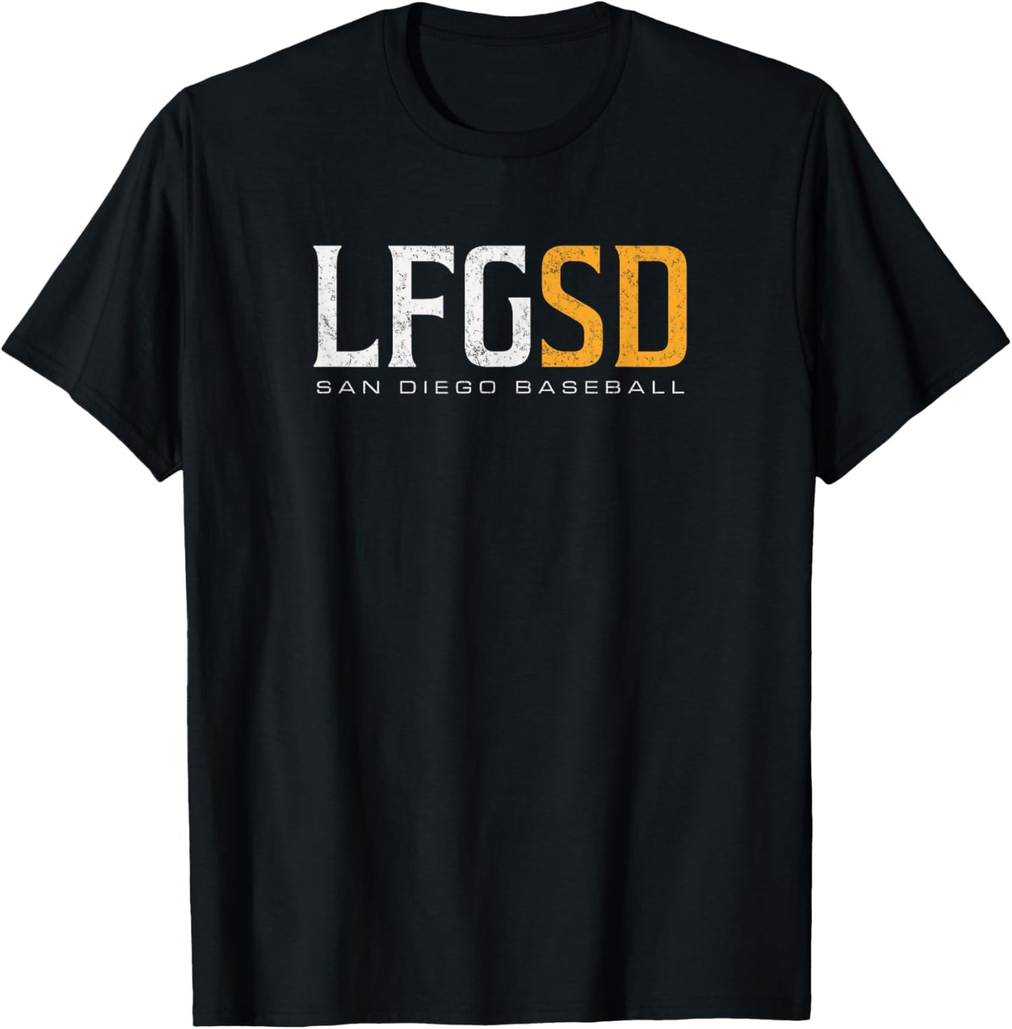 LFGSD San Diego Baseball T-Shirt - T-Shirt | Black