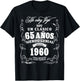 65th Birthday gift in Spanish Regalo cumpleanos 65 T-Shirt - T-Shirt | Black