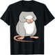 Mouse Rat Shirt Adult Children Men Women Body Mouse Rat Costume T-Shirt - T-Shirt | Black