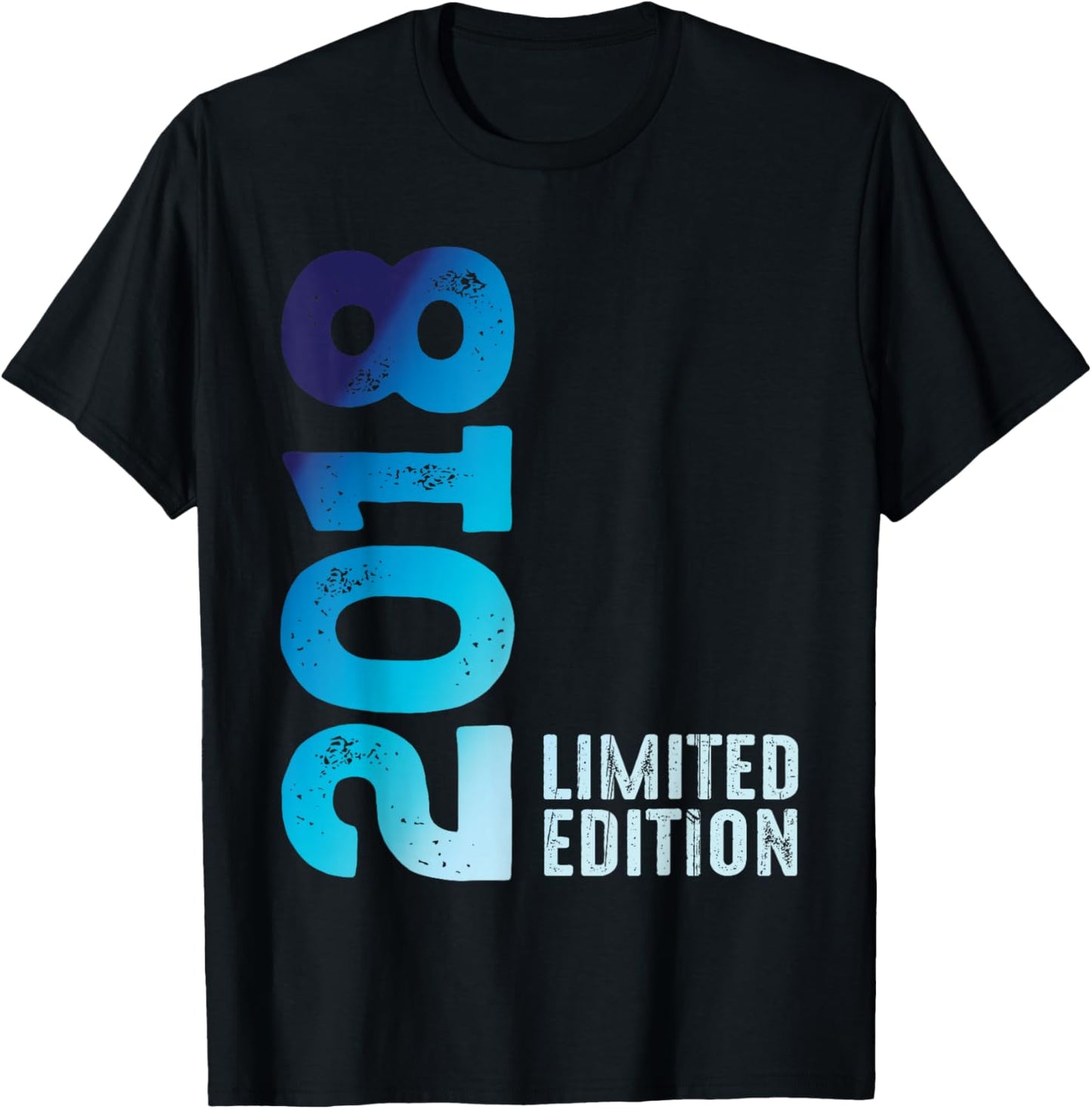Awesome Year 2018 Vintage Since 2018 Limited Edition 2018 T-Shirt - T-Shirt | Black