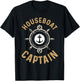 Cool Houseboat Captain Design Women Houseboat Lover T-Shirt - T-Shirt | Black