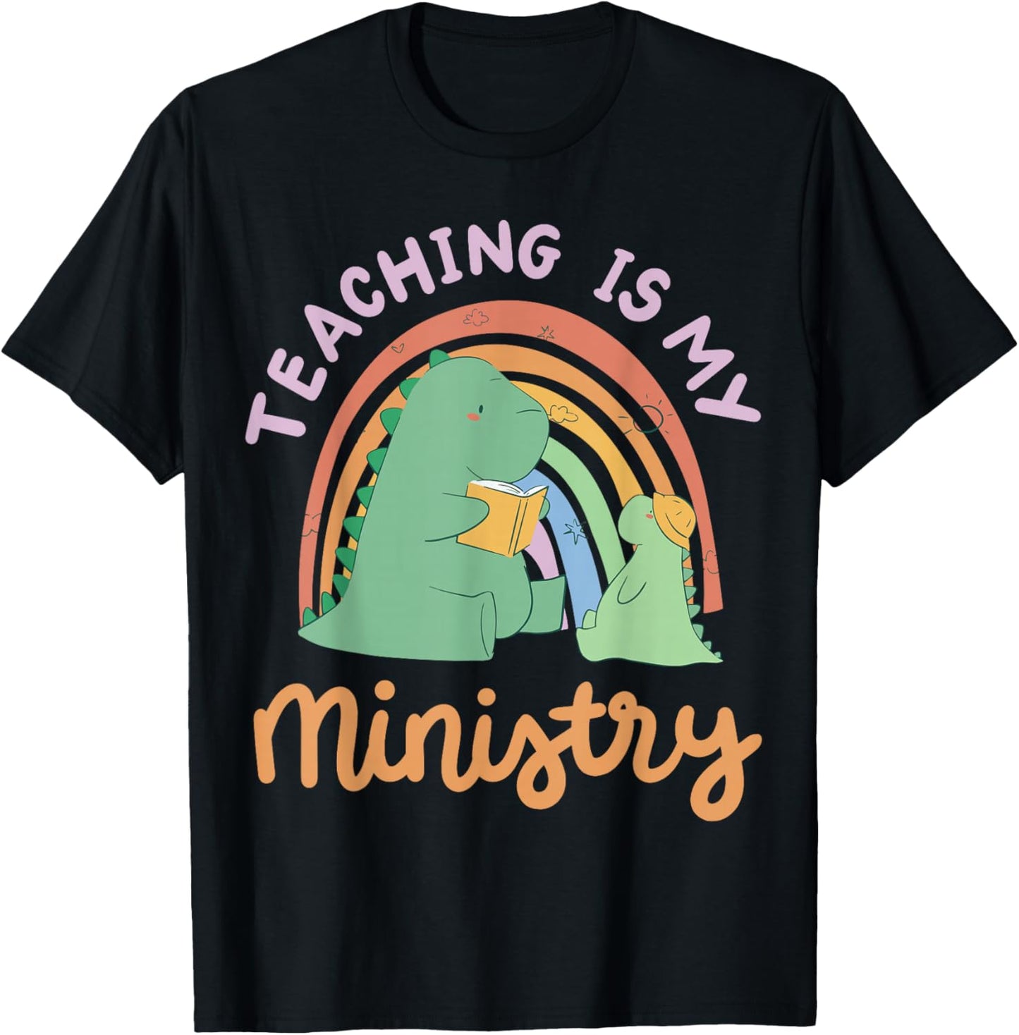 Teaching Is My Ministry T-Shirt - T-Shirt | Black