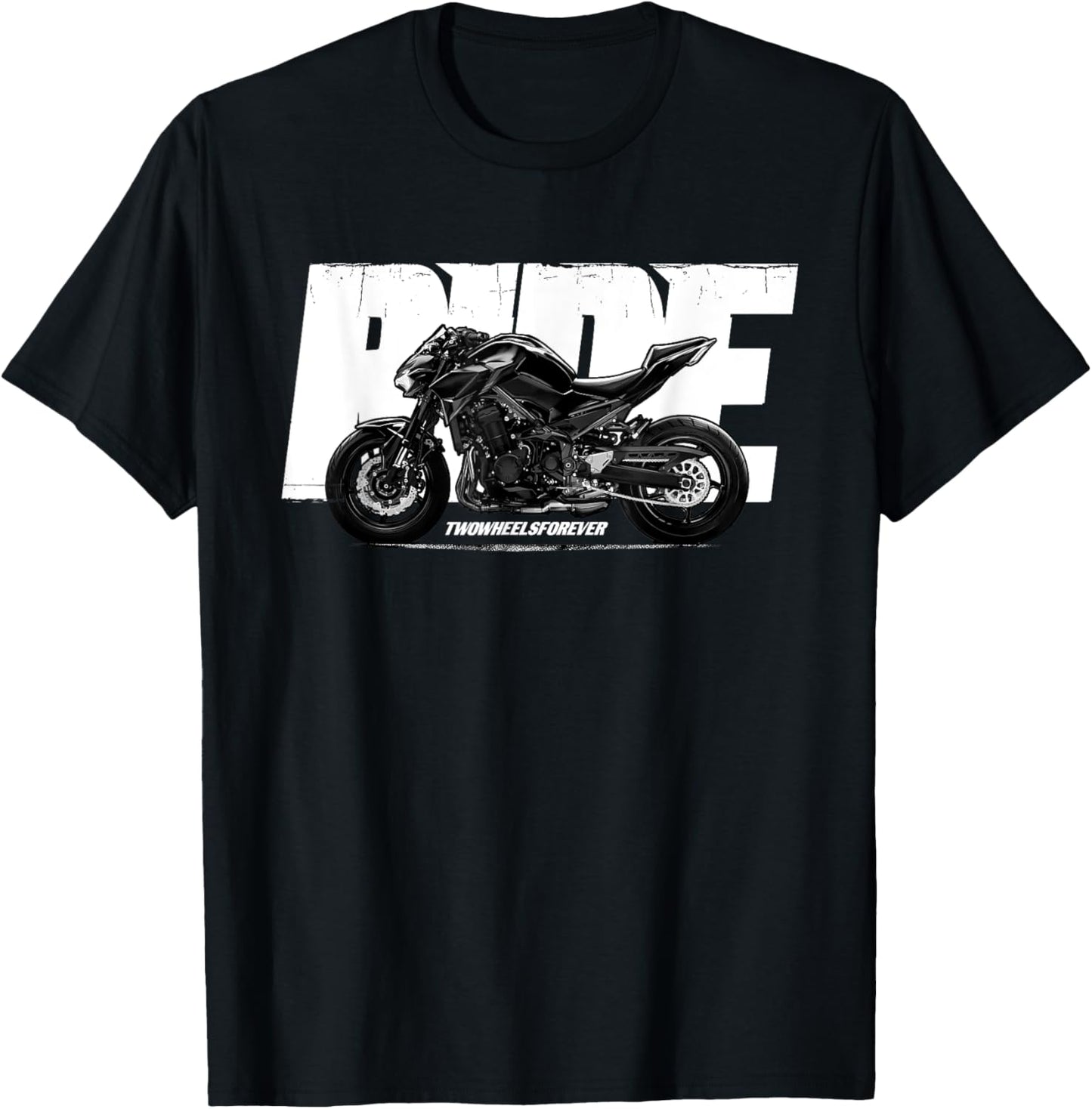 Classic Black Z900 Naked Bike RIDE Motorcyle Z9 T-Shirt - T-Shirt | Black