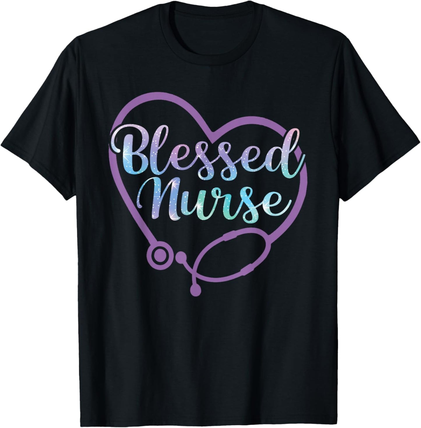 Blessed Christian Nurse T-Shirt - T-Shirt | Black