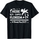 Here We Come Florida Family Trip 2025 Florida Vacation T-Shirt - T-Shirt | Black