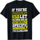 If You're Flirting With Me Please Let Me Know , Small, Black T-Shirt - T-Shirt | Black