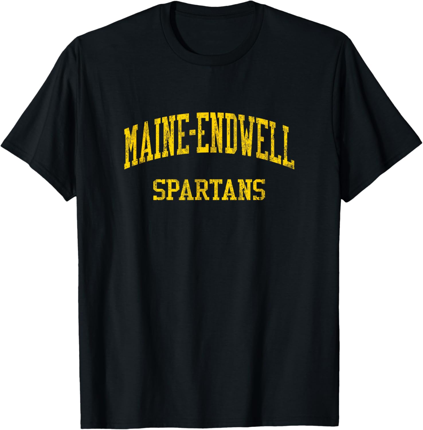 Maine-Endwell High School HS Endwell NY Vintage Sports T-Shirt - T-Shirt | Black