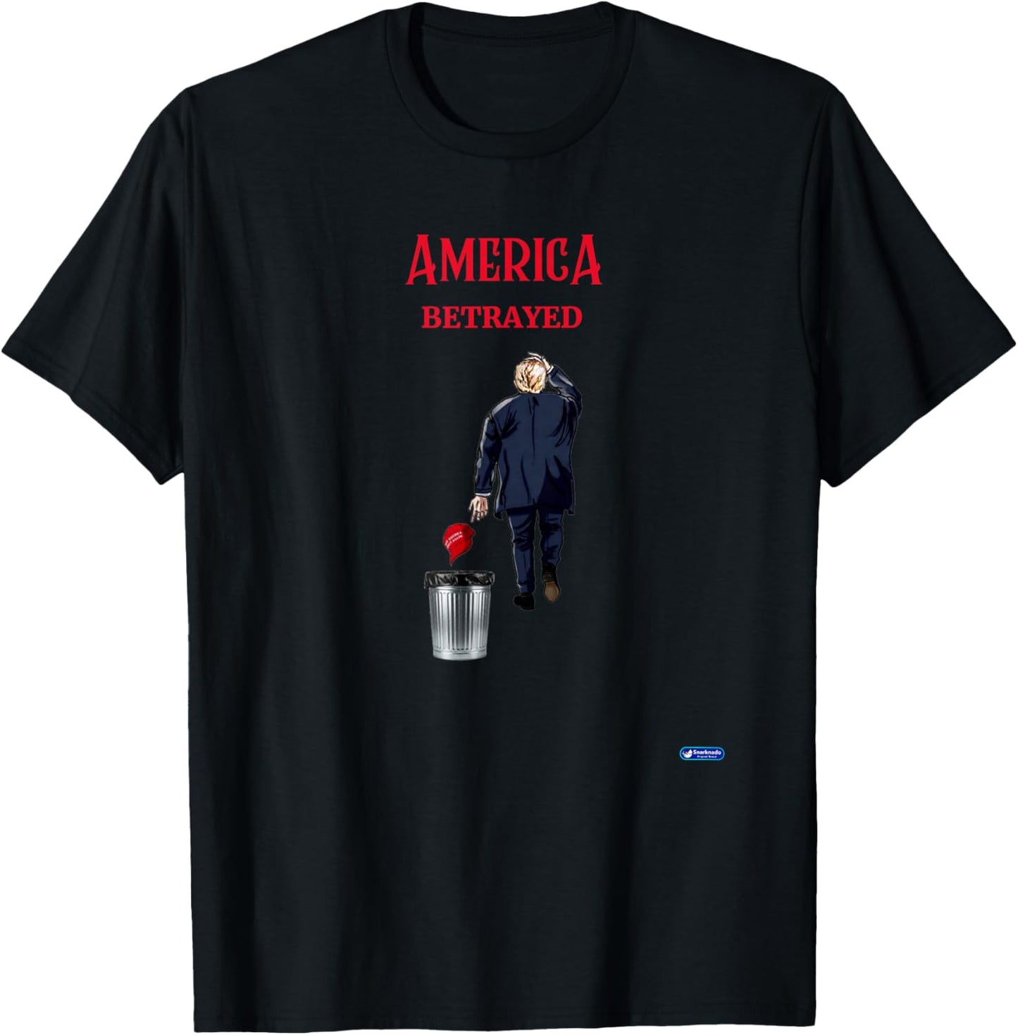 America Betrayed T-Shirt - T-Shirt | Black