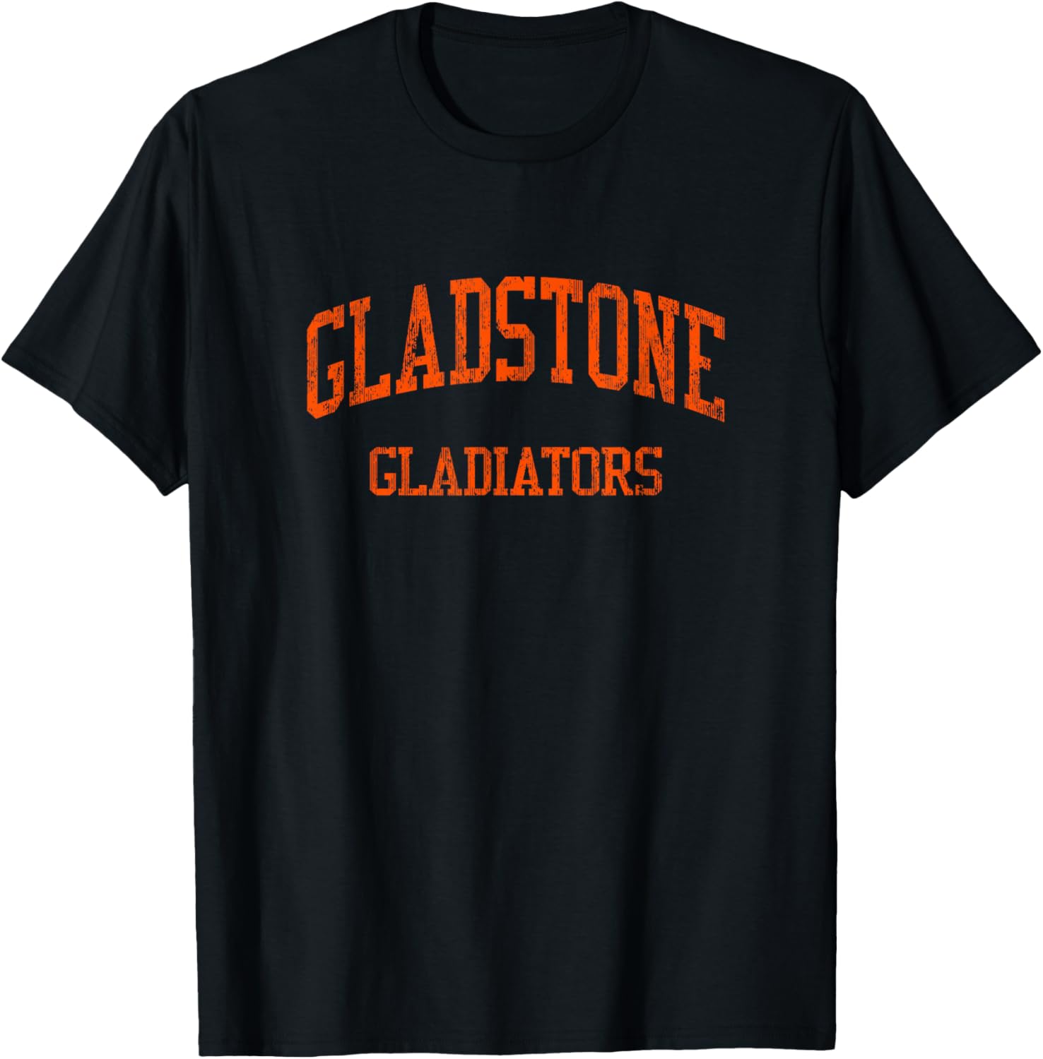 Gladstone High School HS Gladstone OR Vintage Sports T-Shirt - T-Shirt | Black