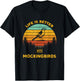 Life is Better with Mockingbird Retro Vintage Design T-Shirt - T-Shirt | Black