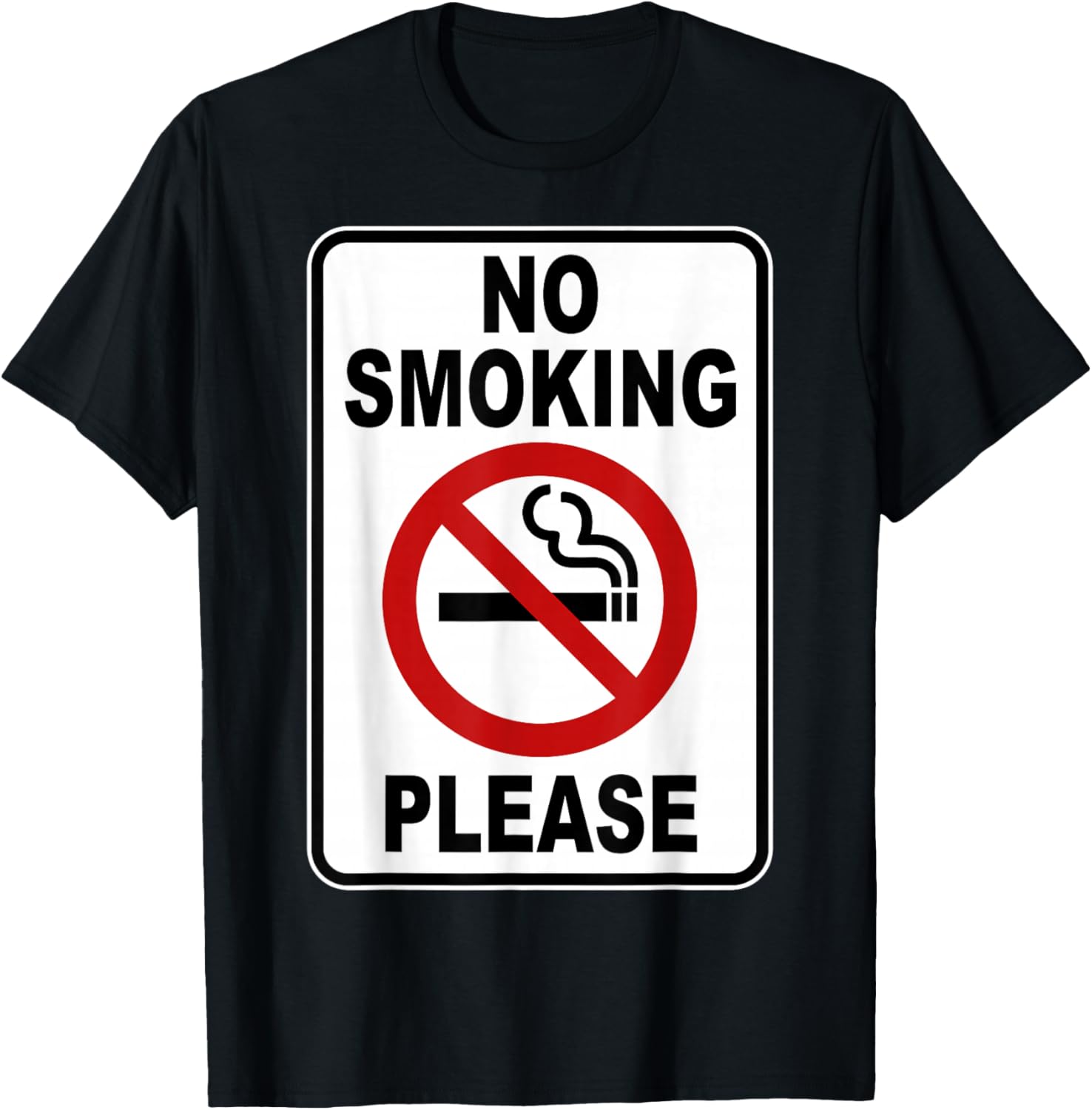 No Smoke T-Shirt - T-Shirt | Black