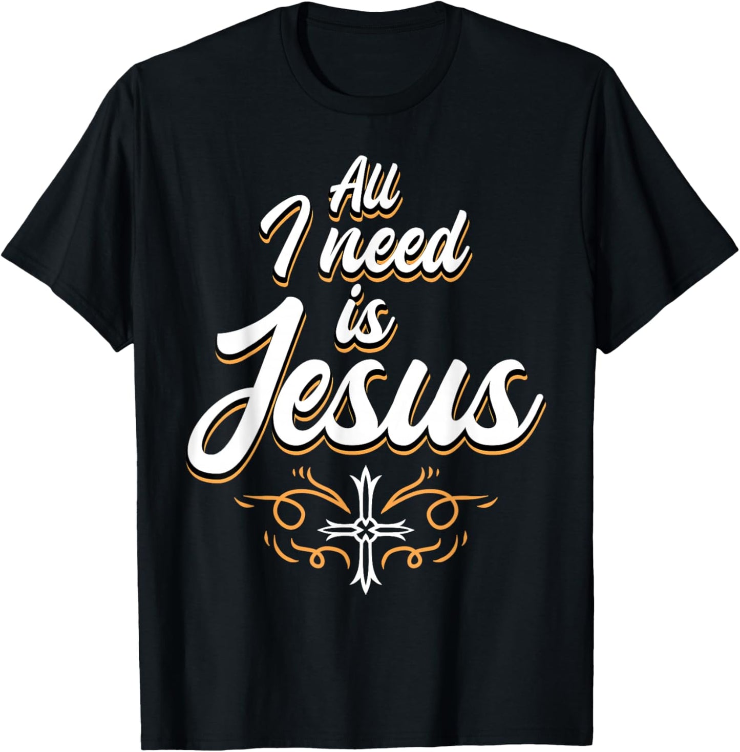 Jesus God Christian T-Shirt - T-Shirt | Black