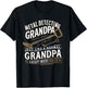 Grandpa Metal Detecting Treasure Hunter Metal Detector T-Shirt - T-Shirt | Black
