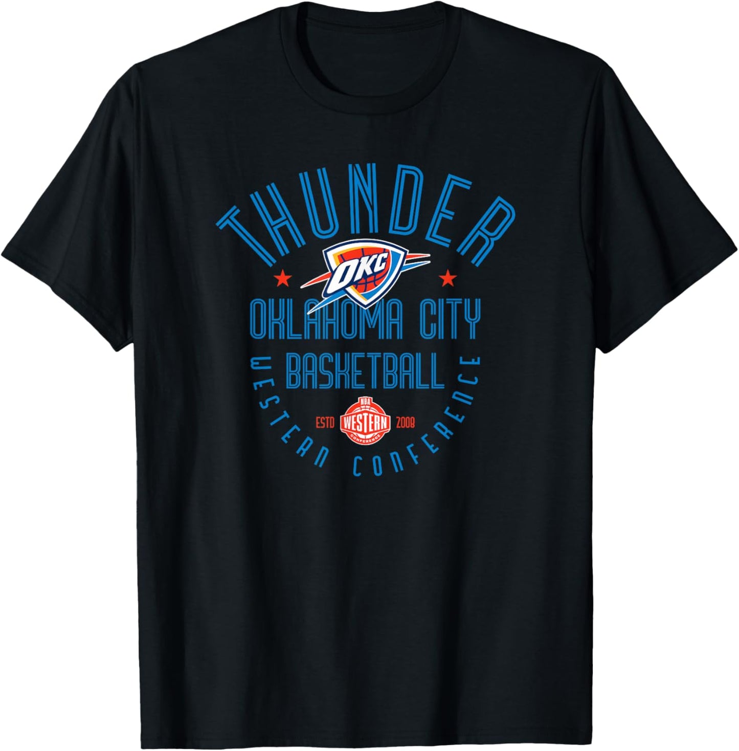 NBA Official Oklahoma City Thunder Pep Rally T-Shirt - T-Shirt | Black