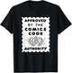 Vintage Comic Code Authority print for Comic Lovers T-Shirt - T-Shirt | Black