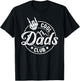 Funny Dad Fathers Day Cool Dads Club Skeleton Hand T-Shirt - T-Shirt | Black