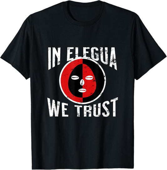 Elegua yoruba religion nigeria trust men women retro vintage T-Shirt - T-Shirt | Black