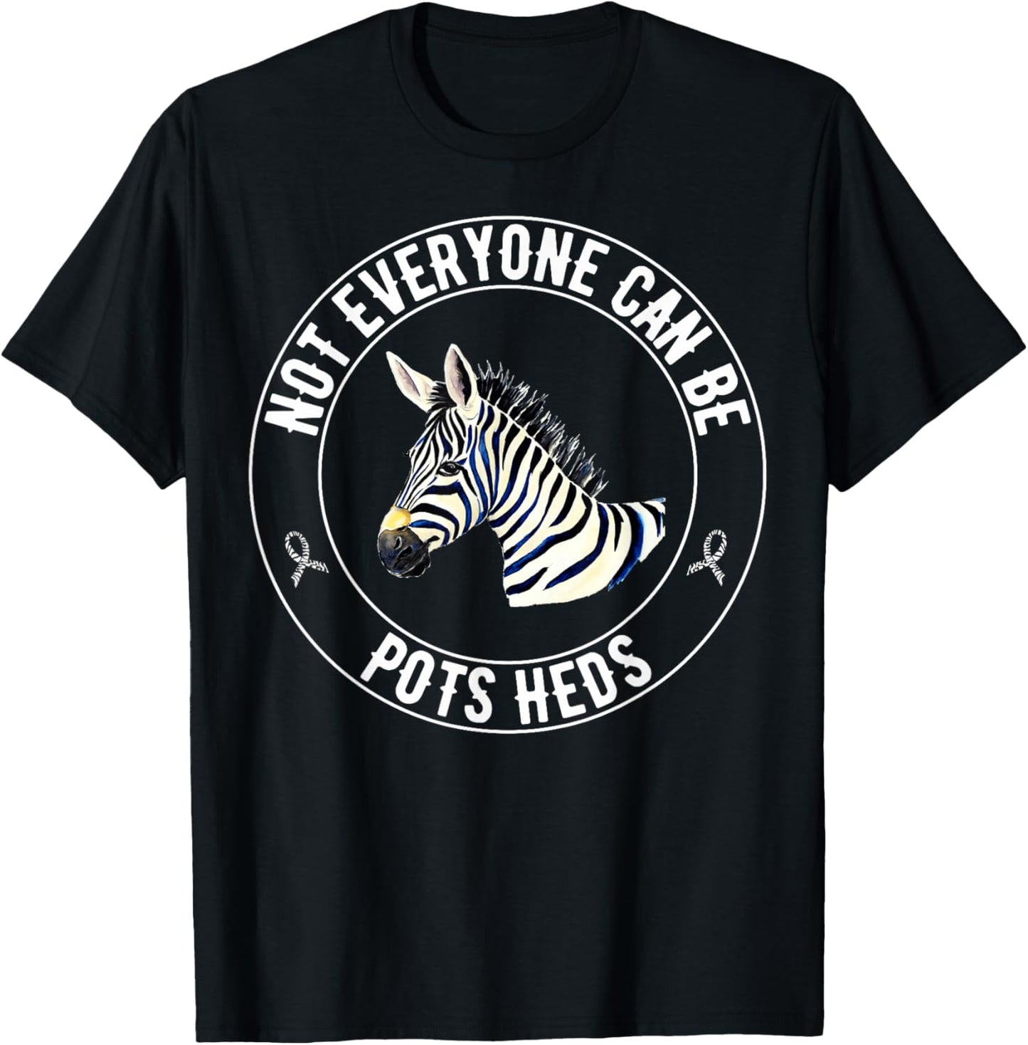 POTS hEDS Awareness Hypermobile Ehlers-Danlos Syndrome EDS T-Shirt - T-Shirt | Black