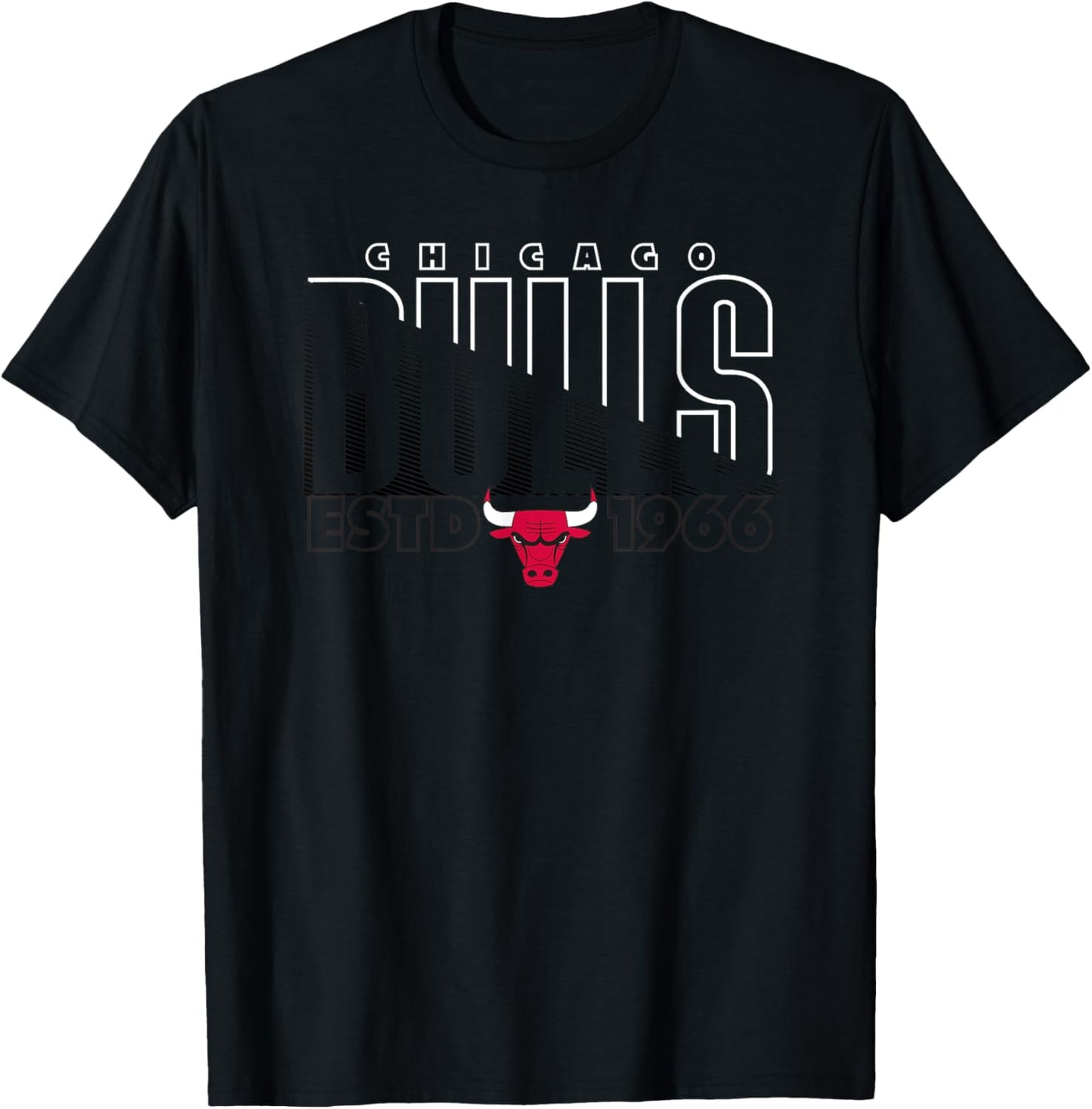 Rasoir Officiel des Chicago Bulls de la NBA T-Shirt - T-Shirt | Black