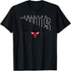 Rasoir Officiel des Chicago Bulls de la NBA T-Shirt - T-Shirt | Black