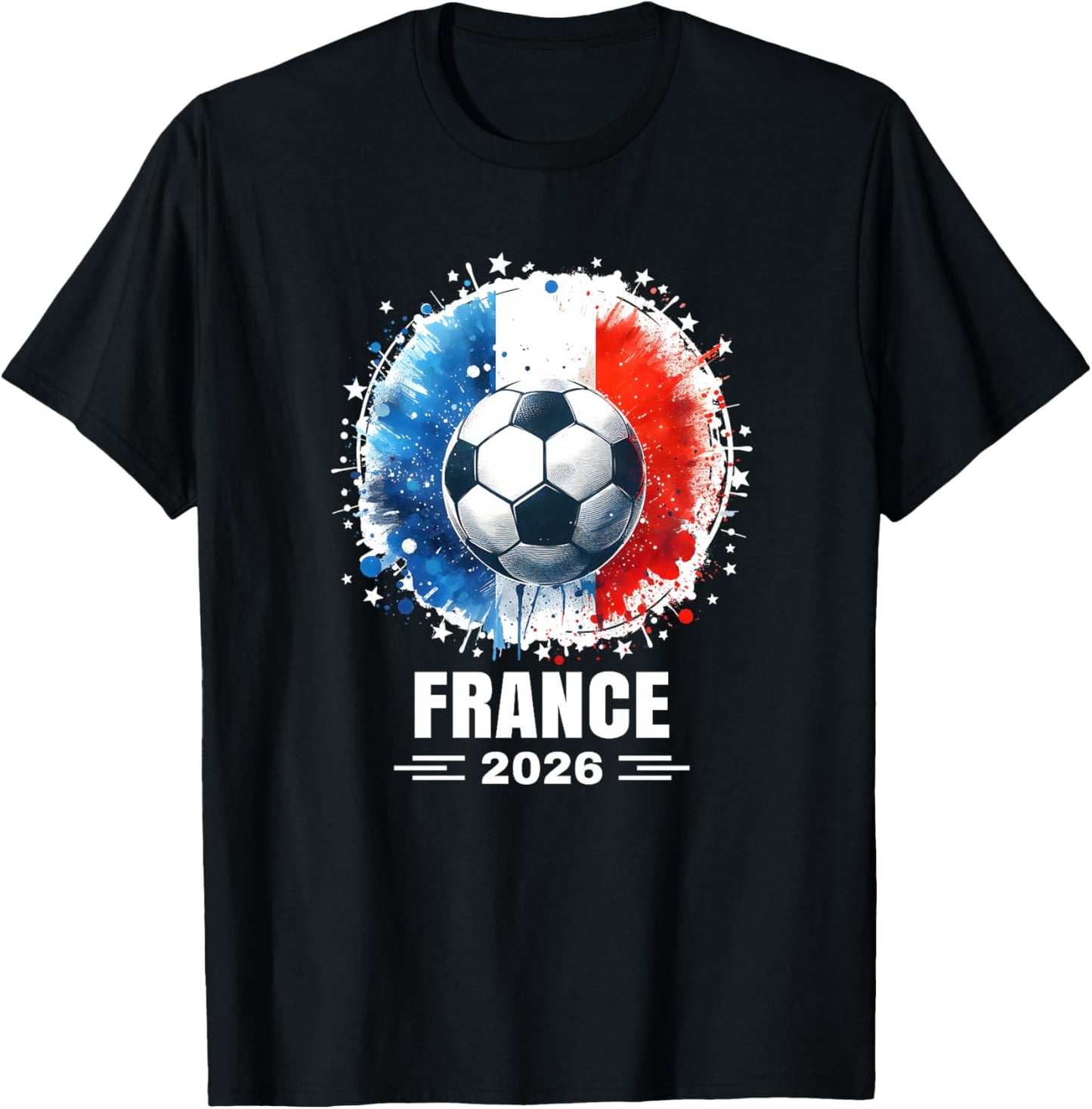 Vêtements de France Maillots de France 2026 Haut de Gamme T-Shirt - T-Shirt | Black