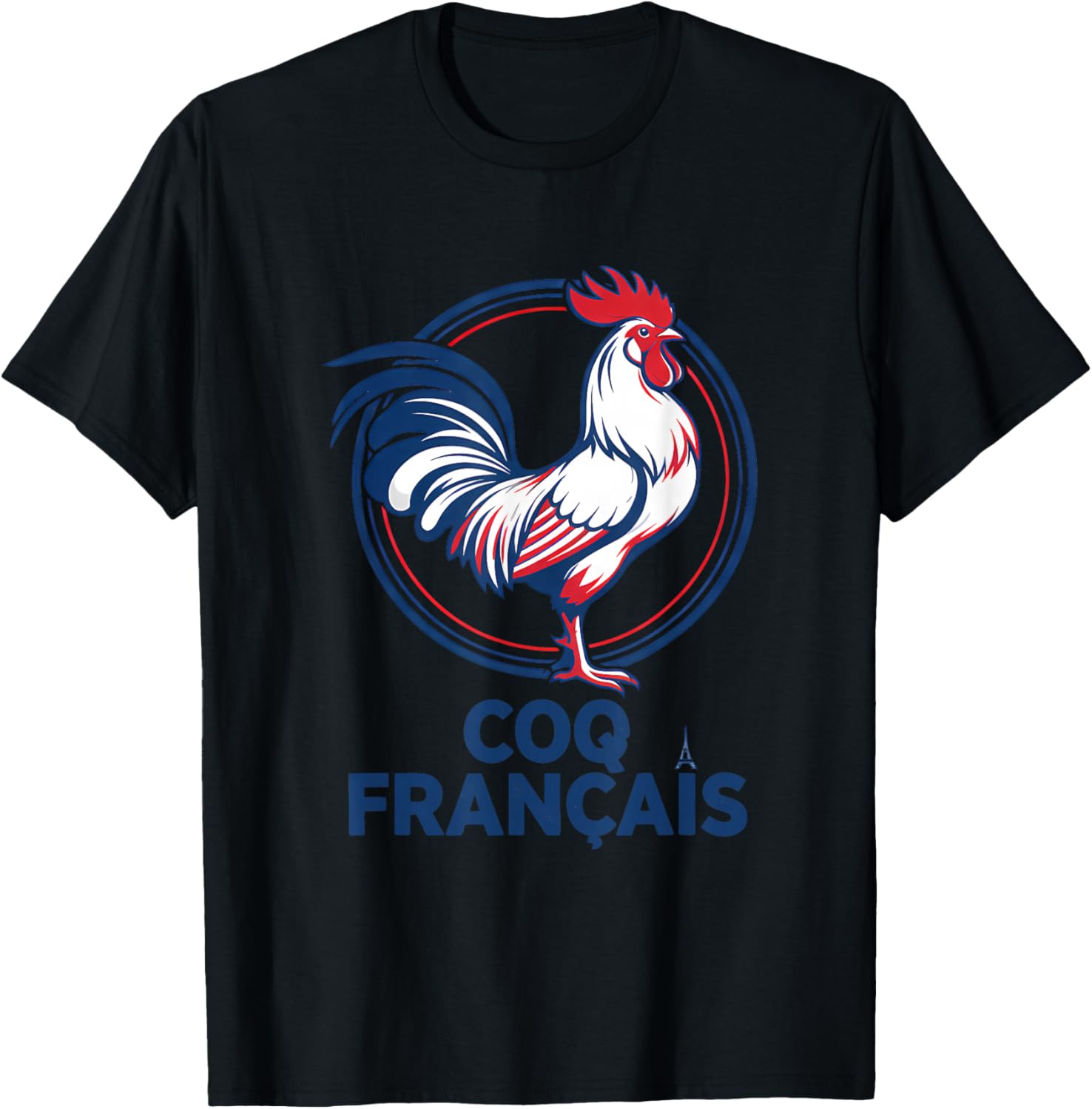 Le COQ Français - Symbolischer französischer Hahn T-Shirt - T-Shirt | Black