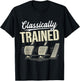 Classic Manual Car Clutch with Three Pedals T-Shirt - T-Shirt | Black