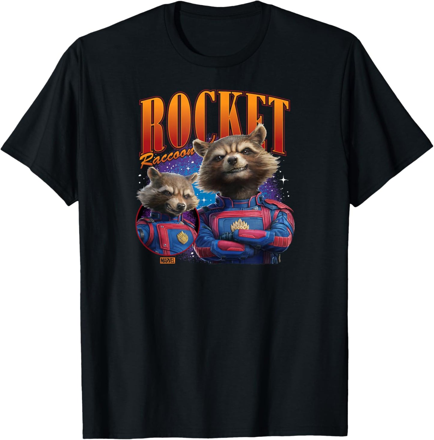 Guardians of The Galaxy - Rocket Racoon Bootleg T-Shirt - T-Shirt | Black