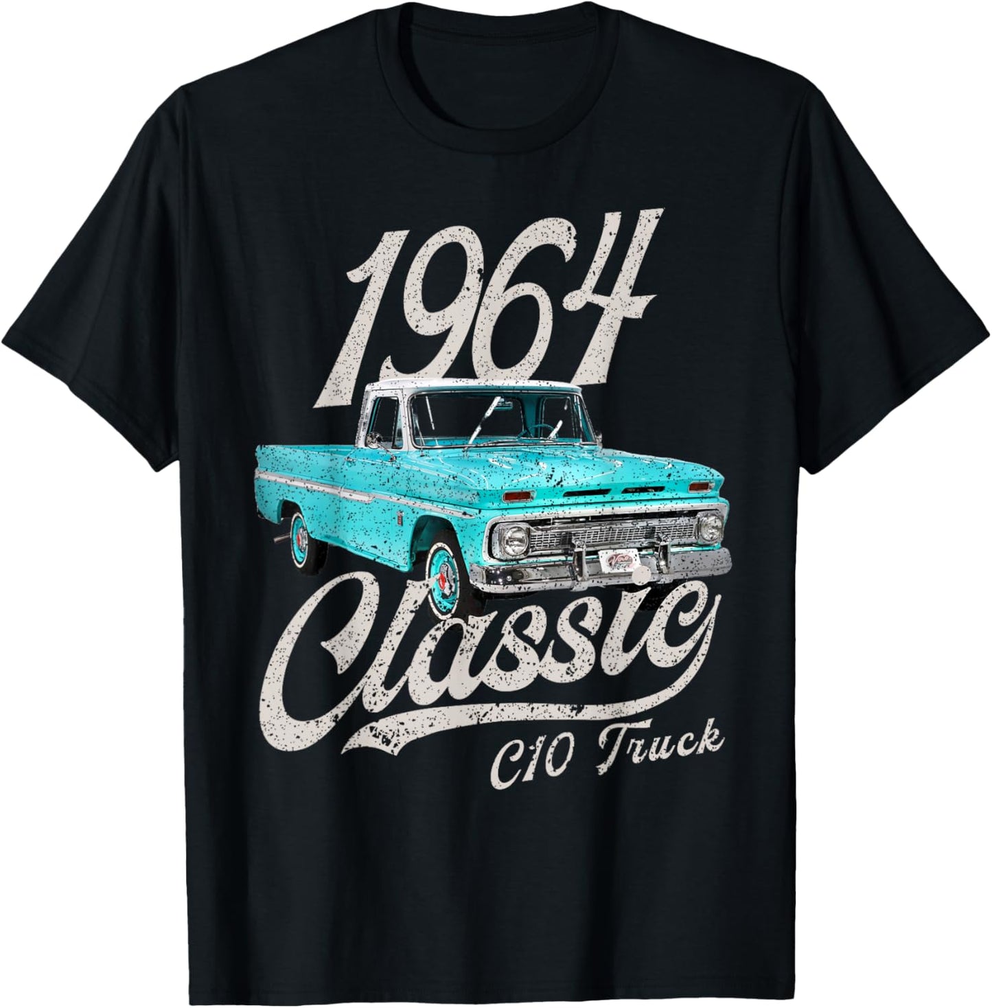 1964 64 c10 TRUCK T-Shirt - T-Shirt | Black