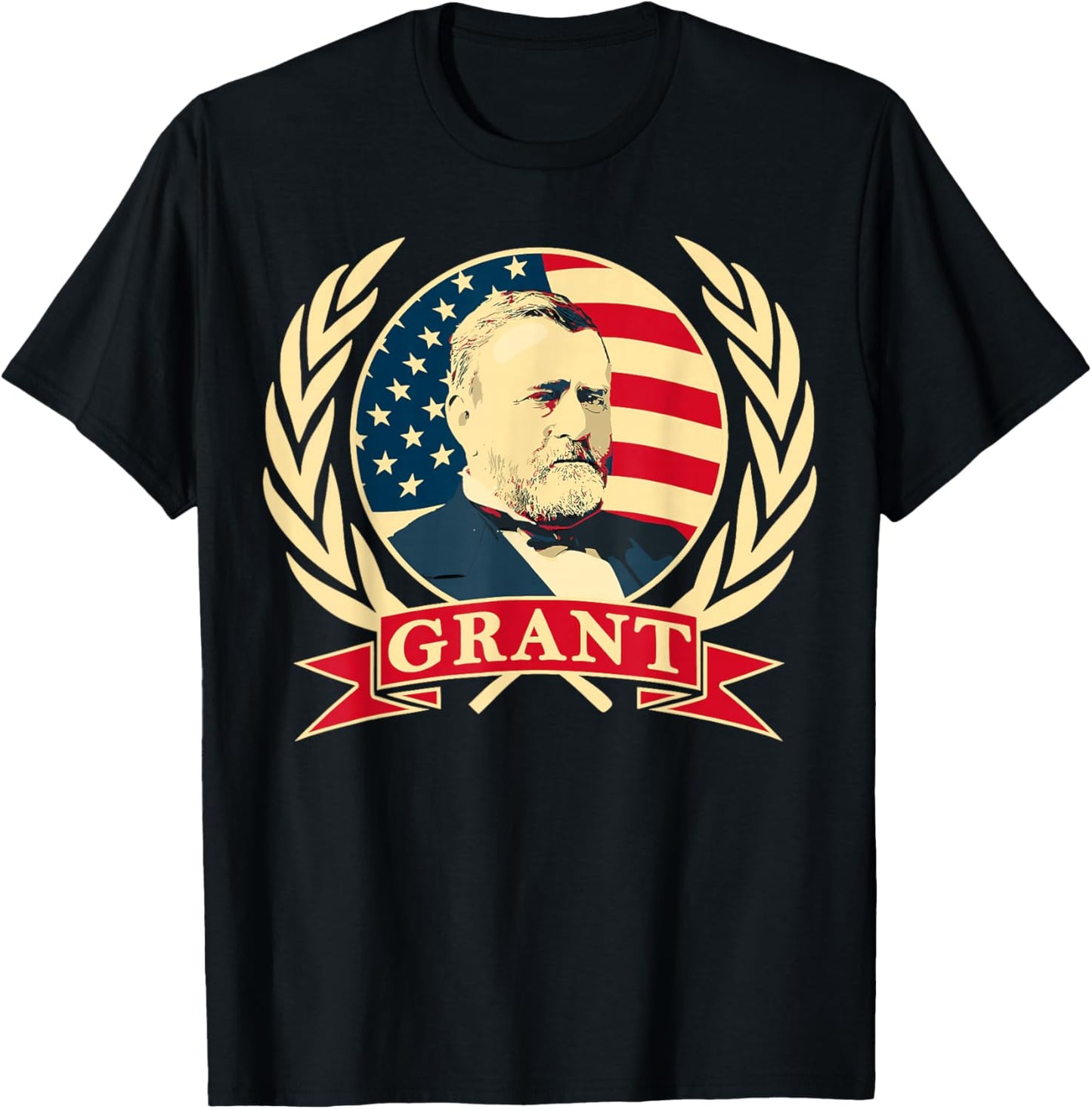 President Ulysses S Grant T-Shirt - T-Shirt | Black