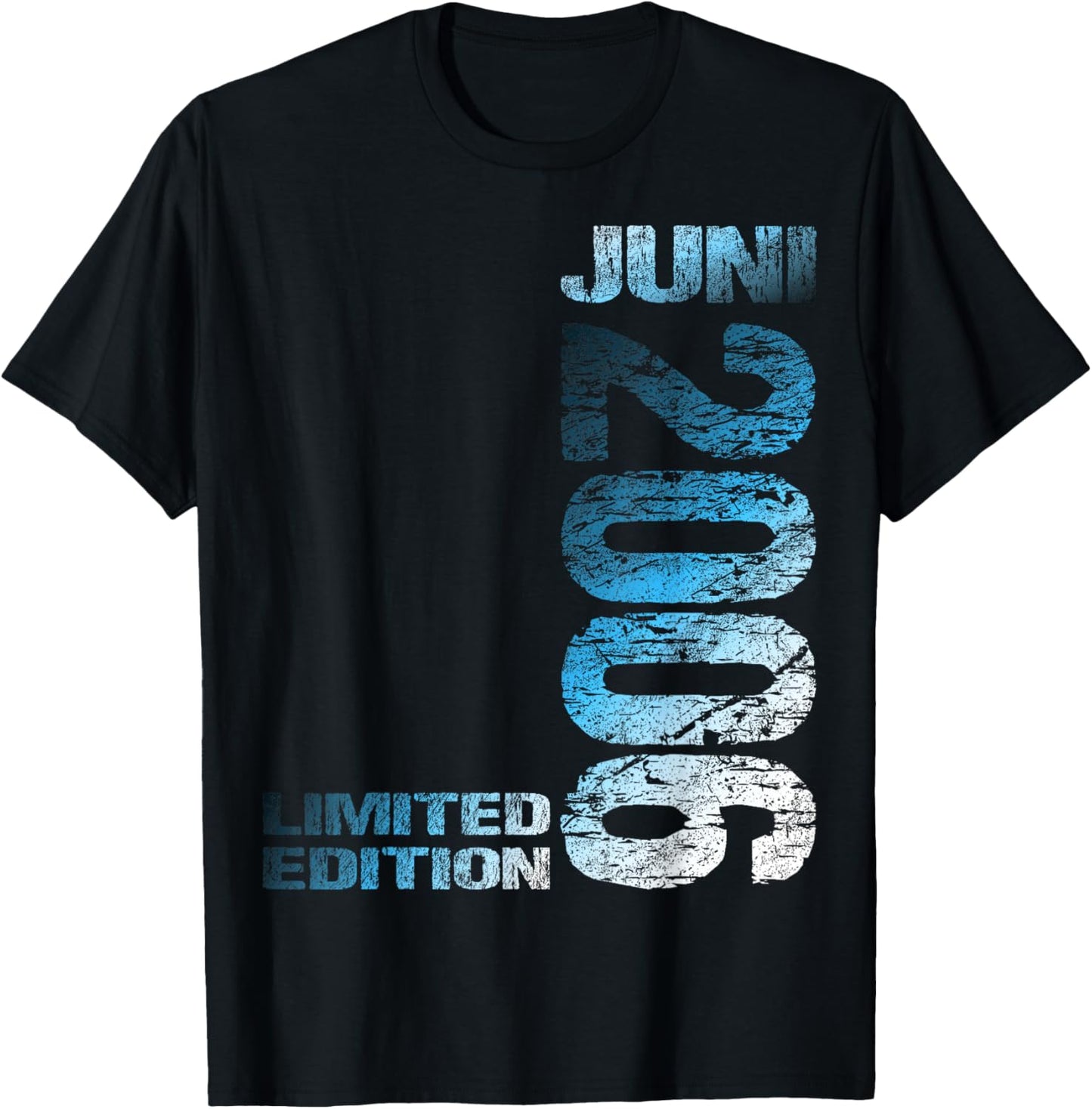 Limited Edition Juni 2006 Mann Frau 20. Geburtstag T-Shirt - T-Shirt | Black