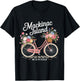 Vintage Mackinac Island Michigan with Flowers Women T-Shirt - T-Shirt | Black