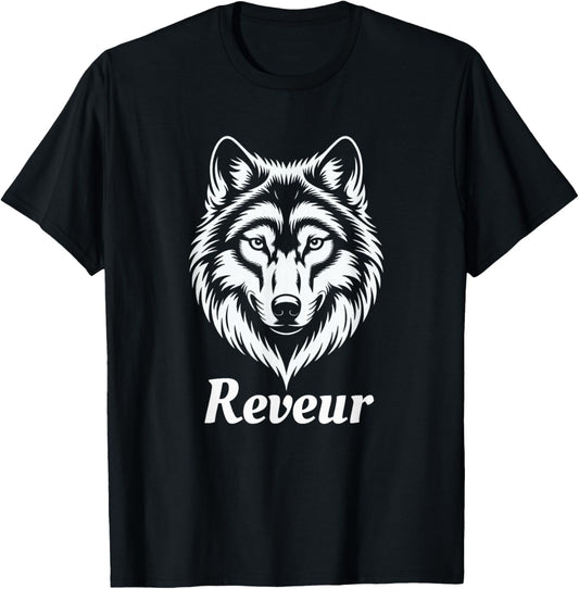 Reveur House of Dreamers, Retro RCA School Spirit T-Shirt - T-Shirt | Black