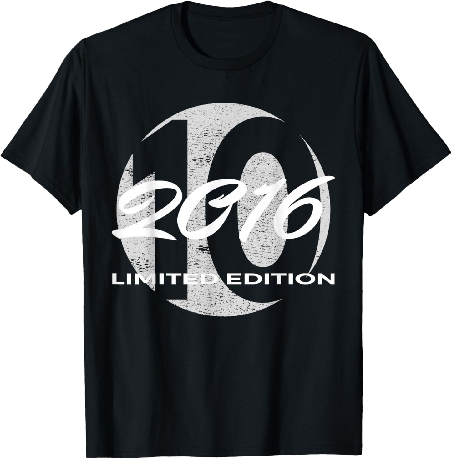 10th Birthday Girl Boy 10 Years 2016 Funny Gift T-Shirt - T-Shirt | Black