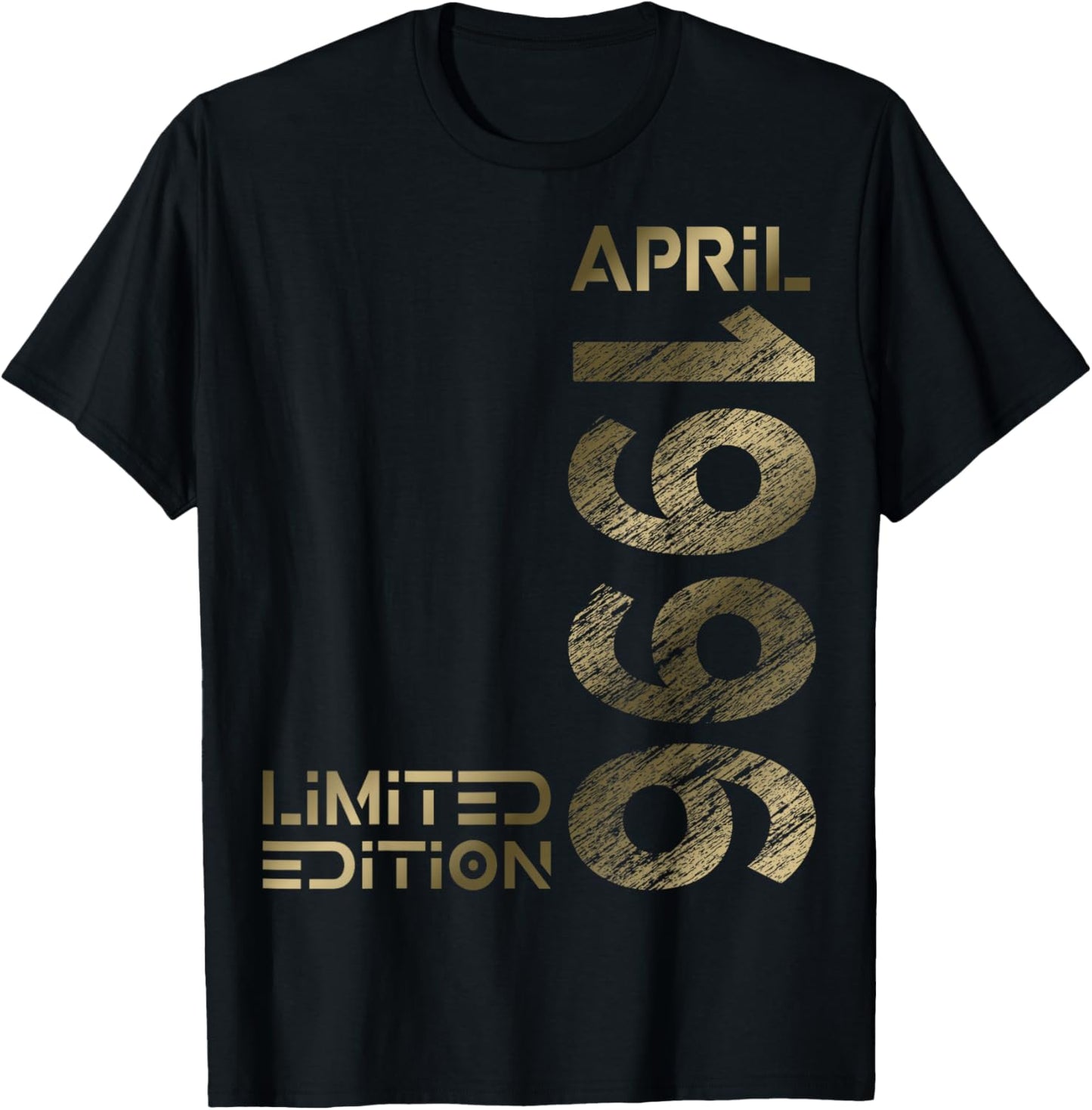 Limited Edition April 1996 Mann Frau 30. Geburtstag T-Shirt - T-Shirt | Black