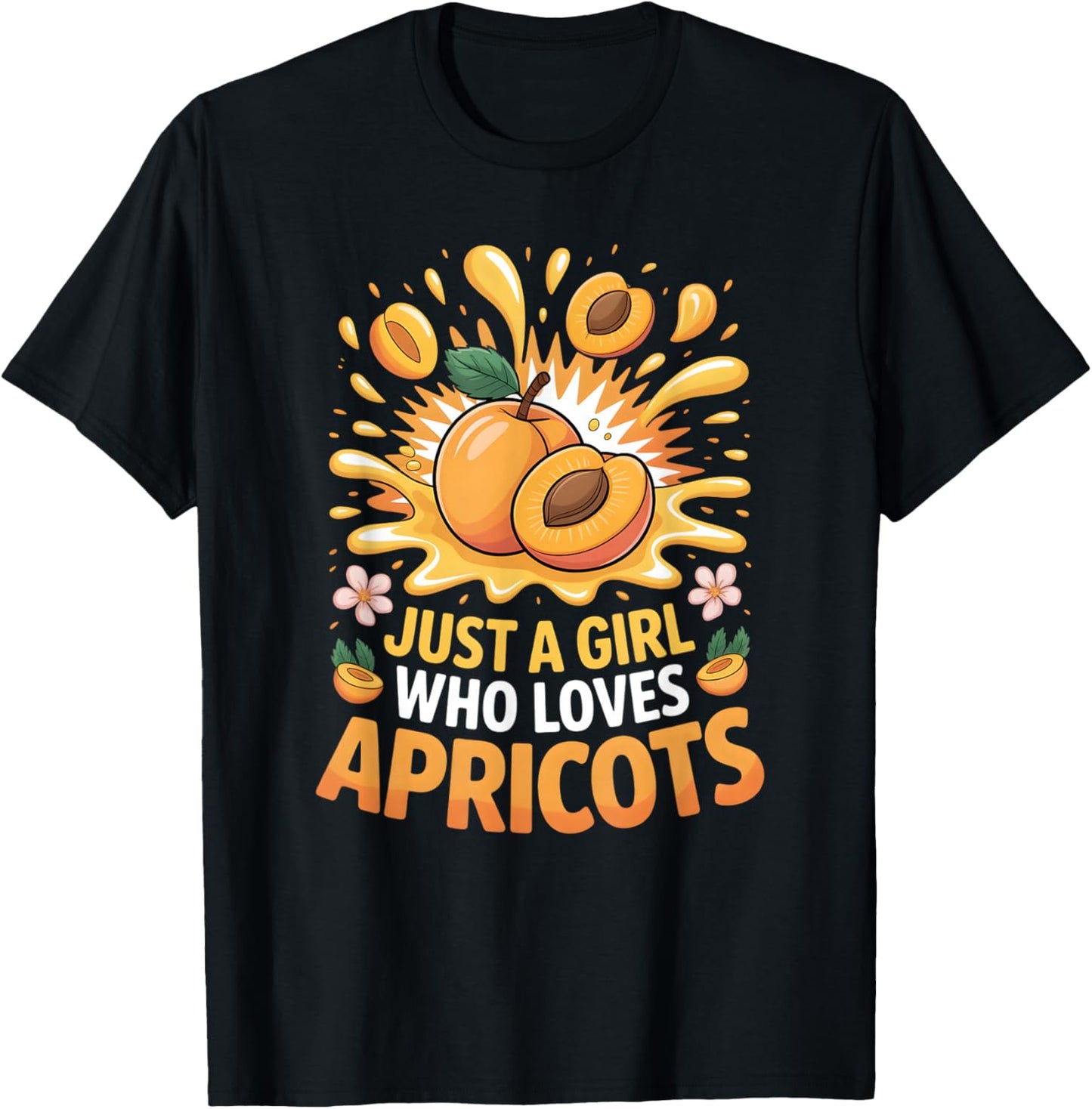 Girls Apricot T-Shirt - T-Shirt | Black