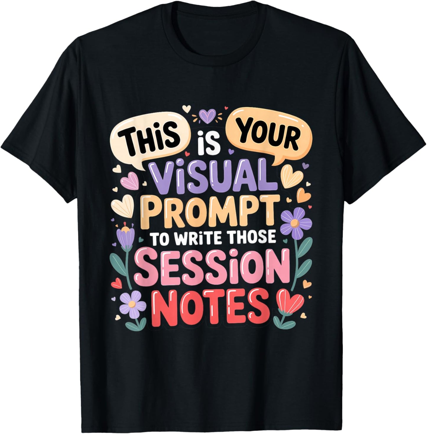 This is Your Visual Prompt Applied Behavior Analysis T-Shirt - T-Shirt | Black