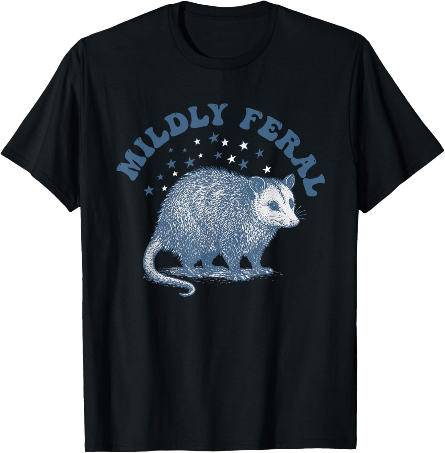 Trash Panda Feral Girl Women T-Shirt - T-Shirt | Black