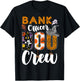 Bank Officer Boo Crew Halloween Matching Banker T-Shirt - T-Shirt | Black