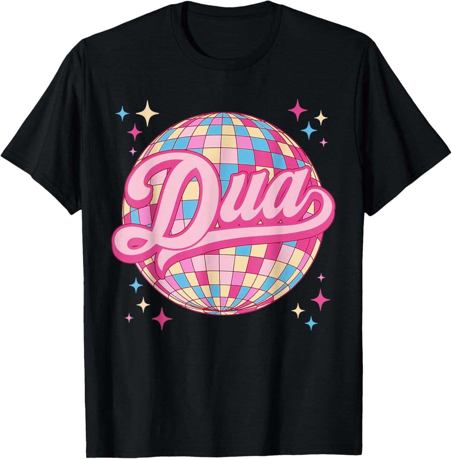 Personalized Name Dua Vintage Dua Women Kids Meme T-Shirt - T-Shirt | Black