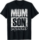 Mommy Son Squad Mother's Day Matching Mom Sons Mother Son T-Shirt - T-Shirt | Black