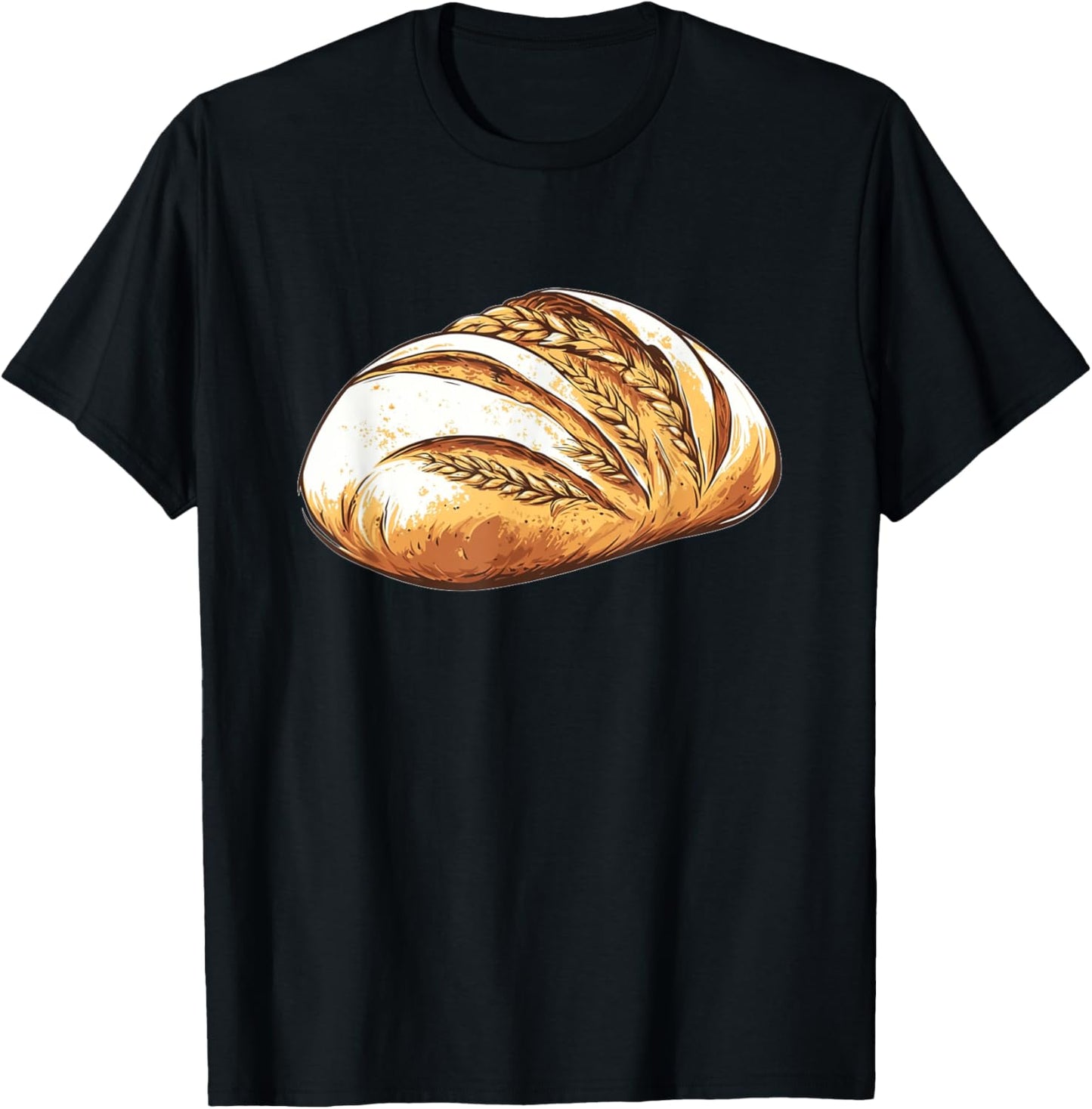 Loaf of Bread Men Women Joke Humor T-Shirt - T-Shirt | Black
