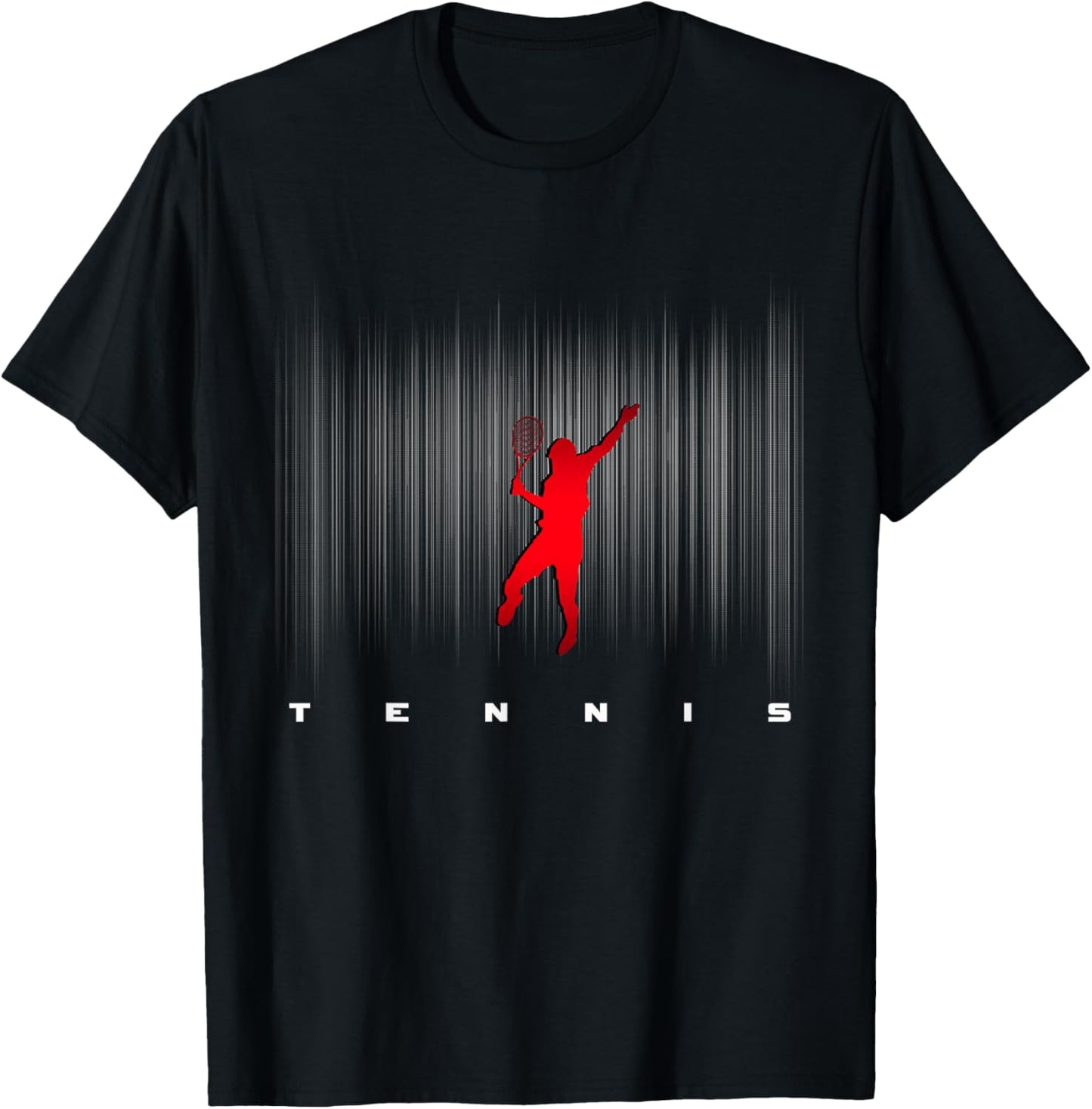 Tennis Apparel - Tennis T-Shirt - T-Shirt | Black
